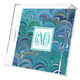 Peacock Italian Marble Lucite Tray Image 3 of 3